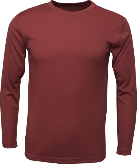 100% Polyester Long Sleeve Tee