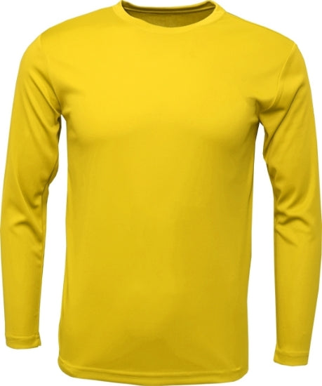 100% Polyester Long Sleeve Tee