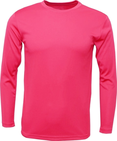 100% Polyester Long Sleeve Tee