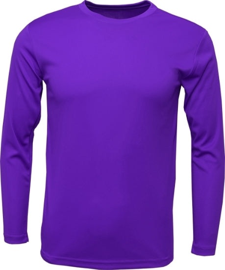 100% Polyester Long Sleeve Tee