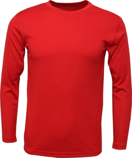 100% Polyester Long Sleeve Tee