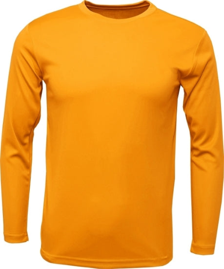100% Polyester Long Sleeve Tee