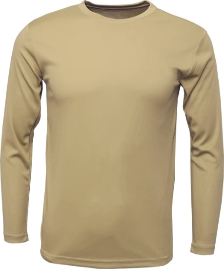 100% Polyester Long Sleeve Tee