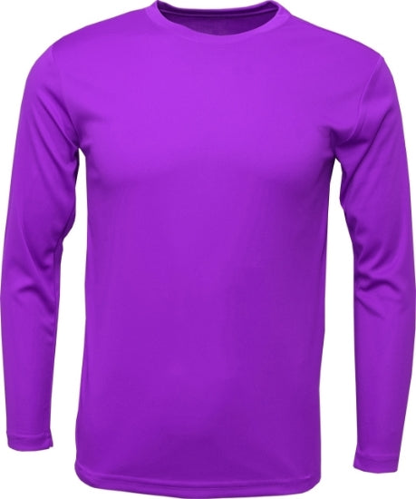 100% Polyester Long Sleeve Tee