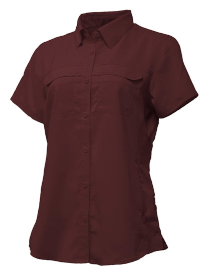 Women's Short Sleeve Button Up Shirts