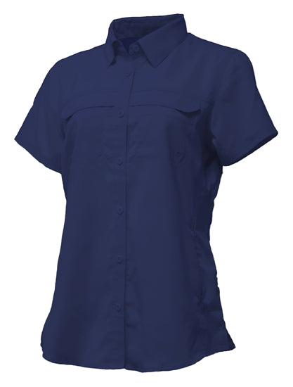 Women's Short Sleeve Button Up Shirts