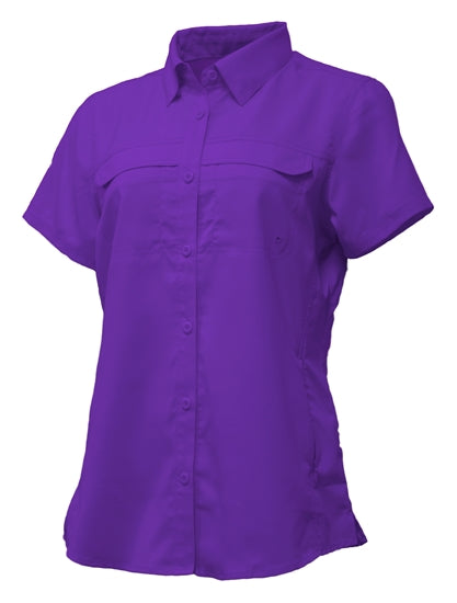 Women's Short Sleeve Button Up Shirts