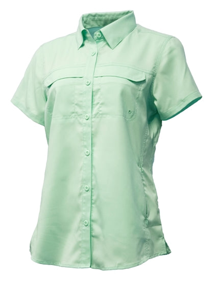 Women's Short Sleeve Button Up Shirts