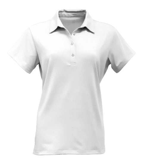 Women's Solid Spandex Polo