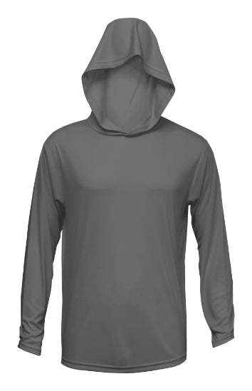 100% Polyester Long Sleeve Performance Hoodie