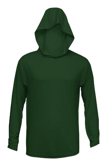 100% Polyester Long Sleeve Performance Hoodie