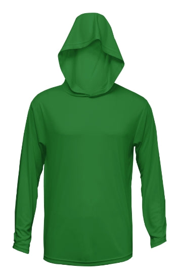 100% Polyester Long Sleeve Performance Hoodie