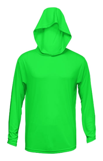 100% Polyester Long Sleeve Performance Hoodie