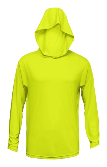 100% Polyester Long Sleeve Performance Hoodie