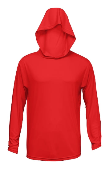 100% Polyester Long Sleeve Performance Hoodie