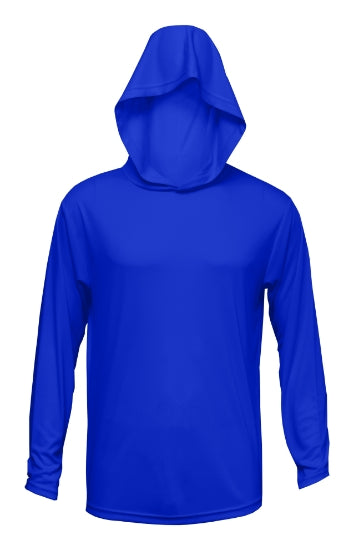 100% Polyester Long Sleeve Performance Hoodie