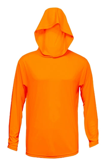 100% Polyester Long Sleeve Performance Hoodie