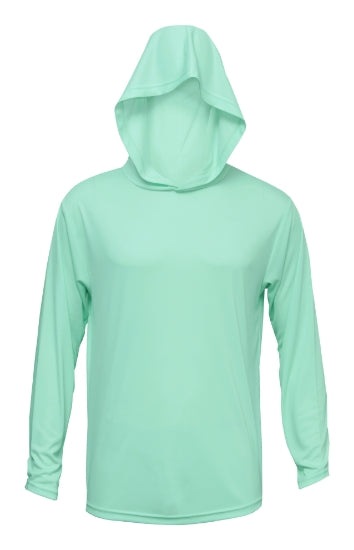 100% Polyester Long Sleeve Performance Hoodie