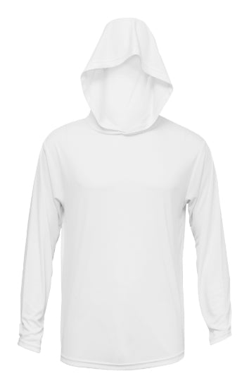 100% Polyester Long Sleeve Performance Hoodie