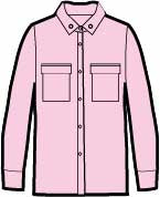 Men's Long Sleeve Vented Button Up Shirt