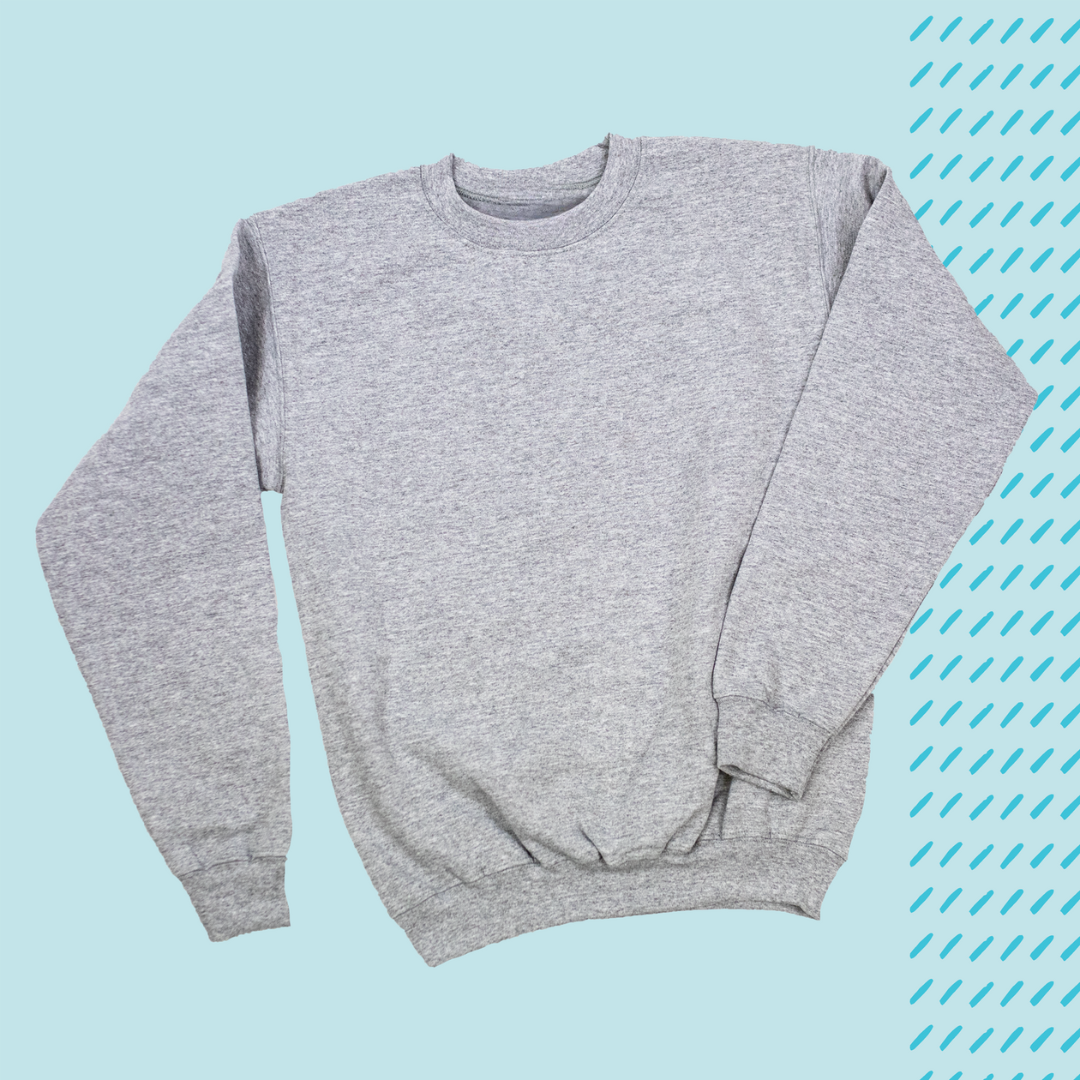 Heather Gray 50/50 Sweatshirt