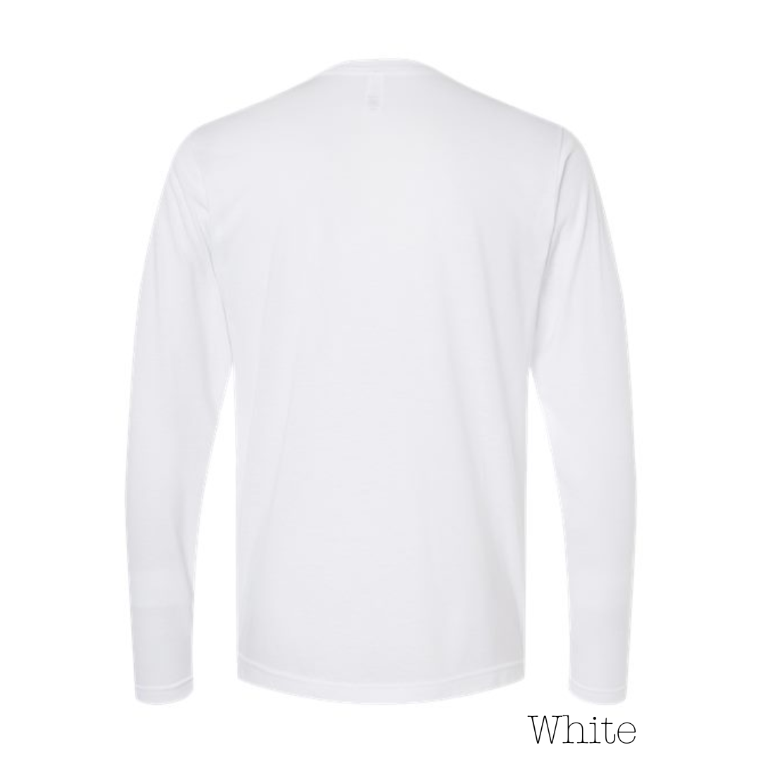 White 65/35 Long Sleeve Tee