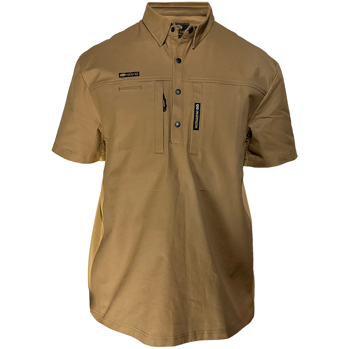 FOREMAN Cotton Duck Short Sleeve Work Shirt