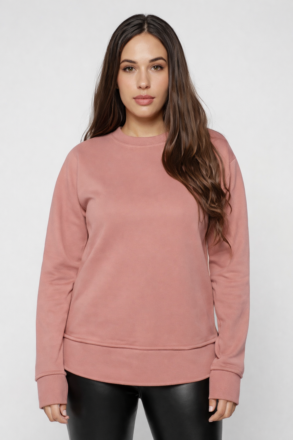 Women's LAT Fleece Scoop Crewneck