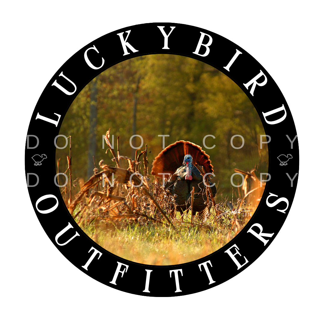 LuckyBird Outfitters Performance Hoodie with Turkey Print