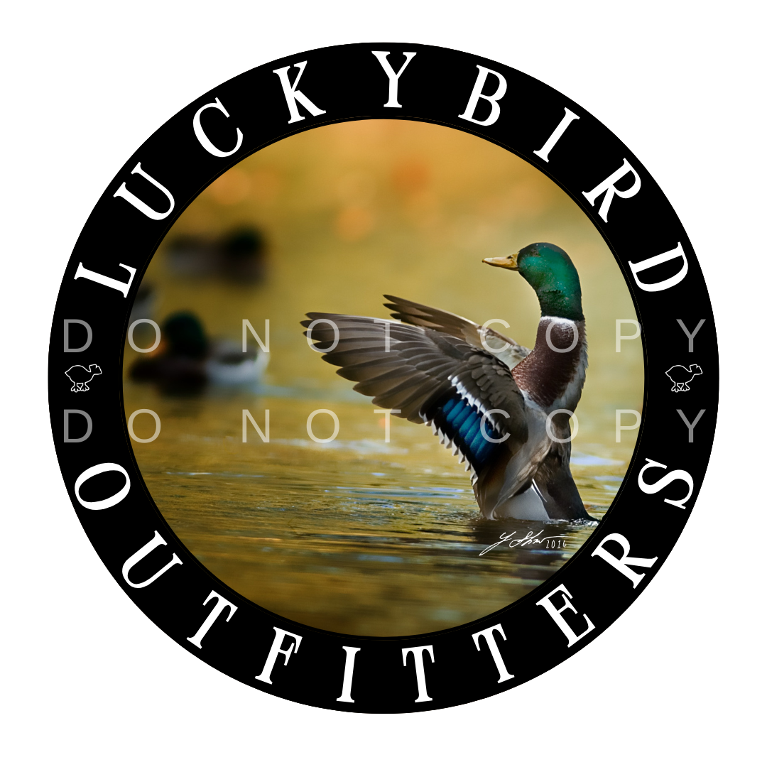 LuckyBird Outfitters Performance Hoodie with Duck Print