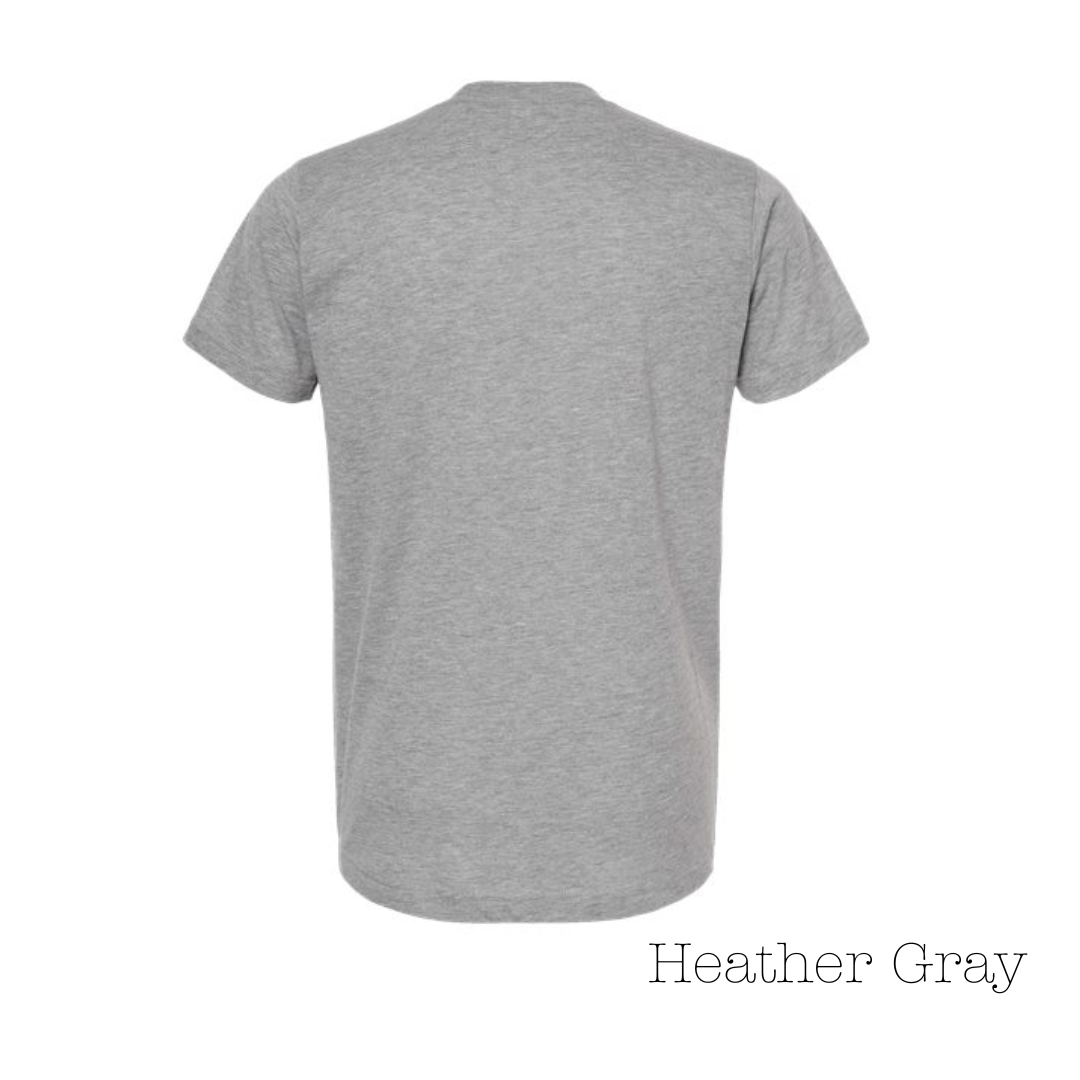 Heather Gray 65/35 Short Sleeve Tee
