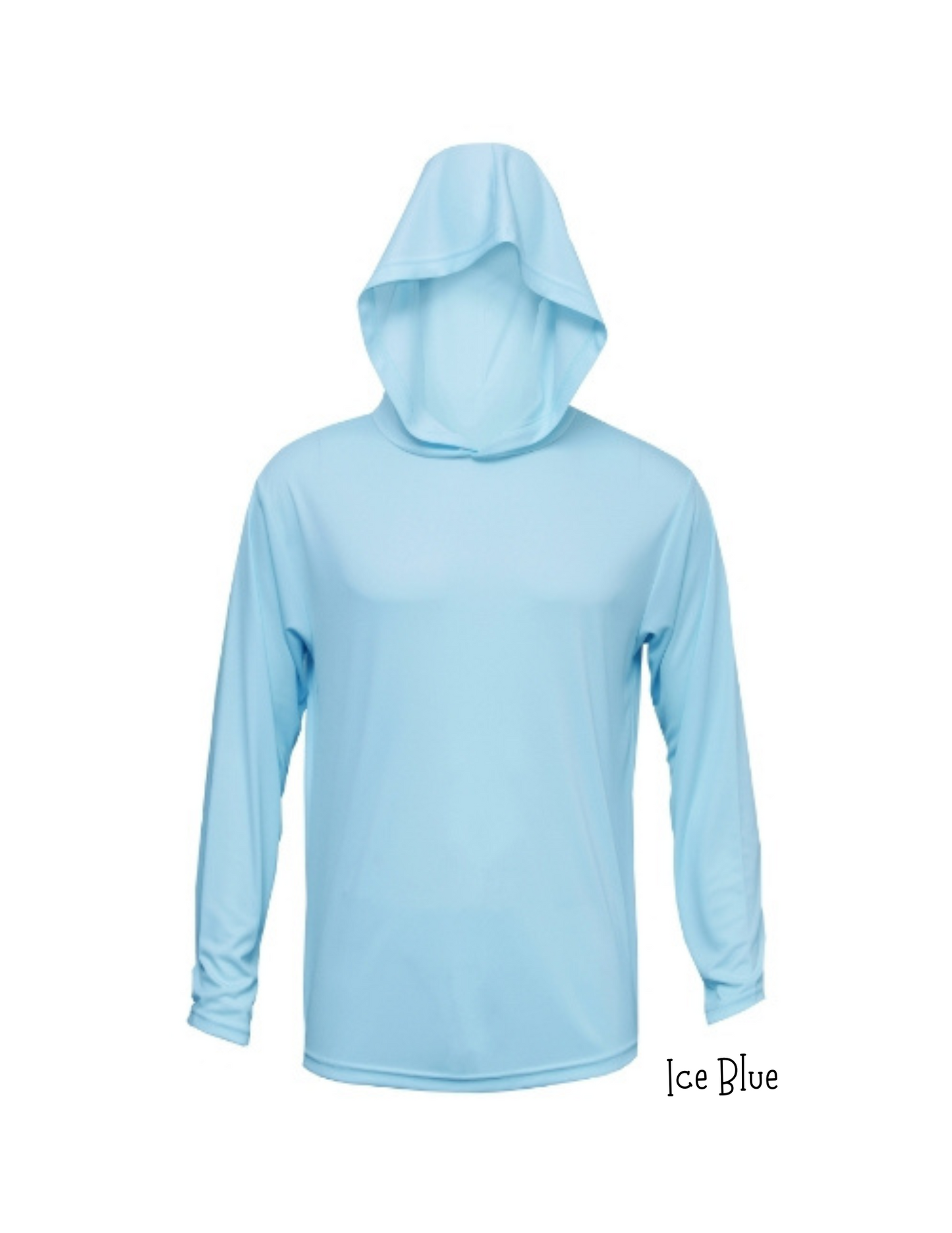 Ice Blue Youth Performance Hoodie