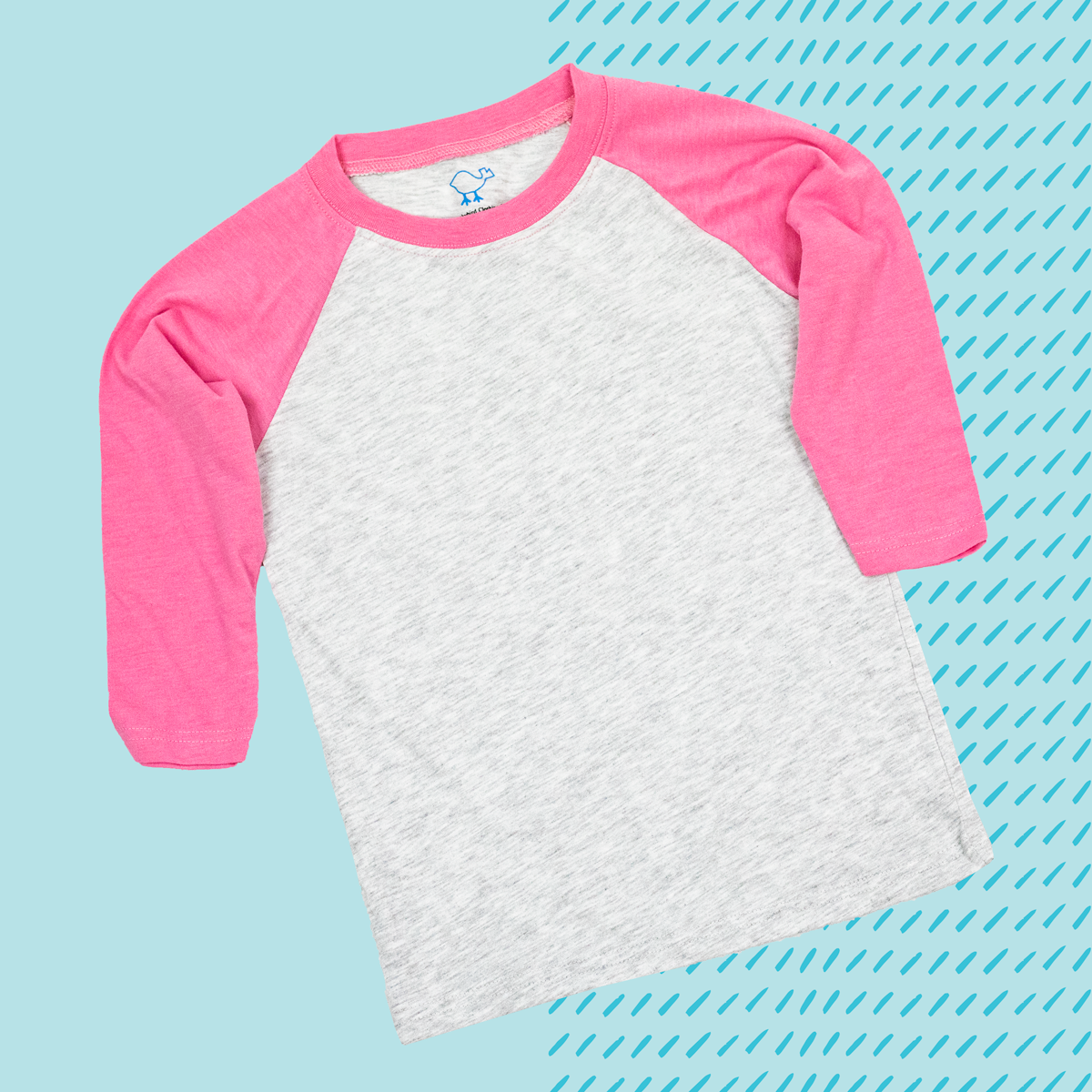 Pink Youth Raglan