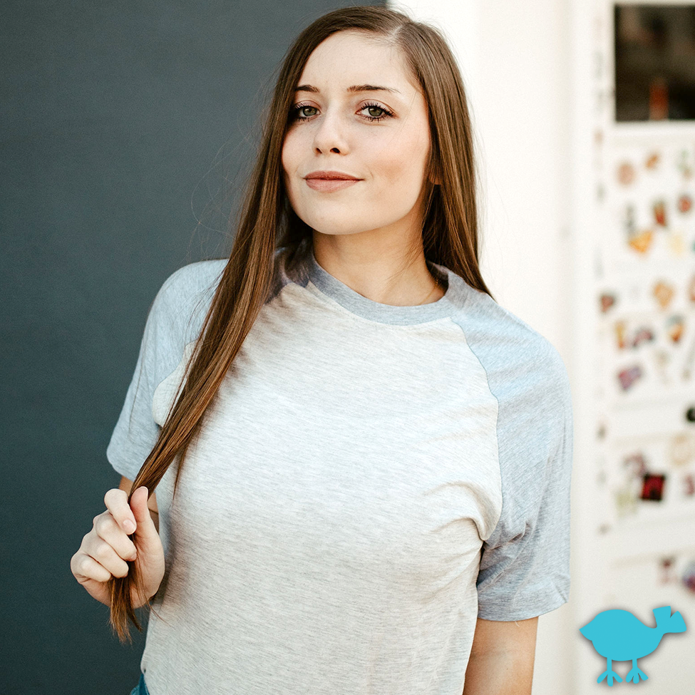 Athletic Gray Short Sleeve Raglan