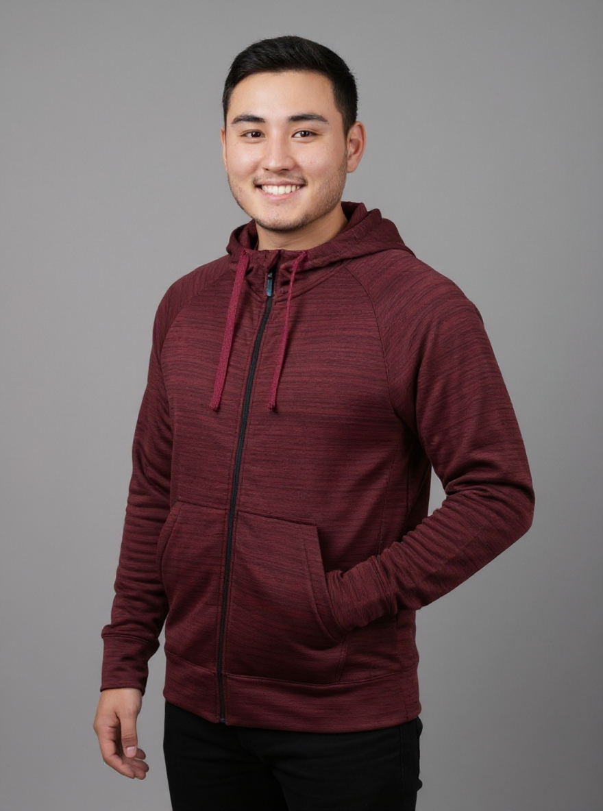 Men's Full-Zip Scuba Jacket