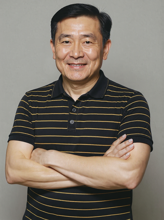 Men's Wide Stripe Polo Shirt