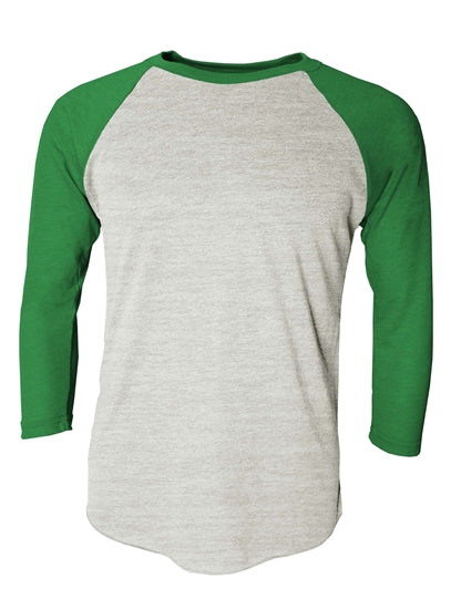 Tri-Blend 3/4 Sleeve Raglan