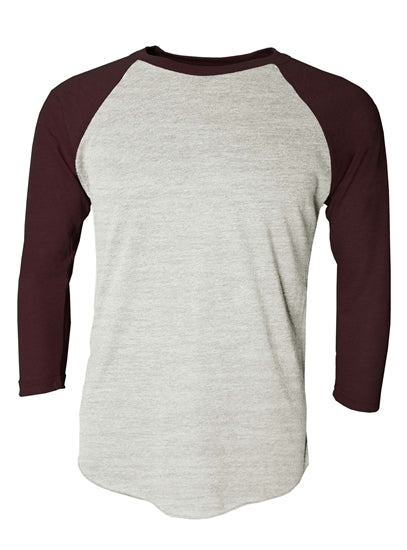 Tri-Blend 3/4 Sleeve Raglan