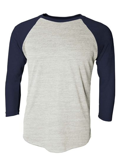 Tri-Blend 3/4 Sleeve Raglan