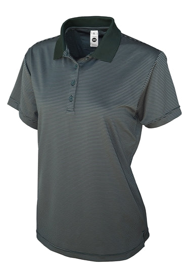 Women's Mini Stripe Polo