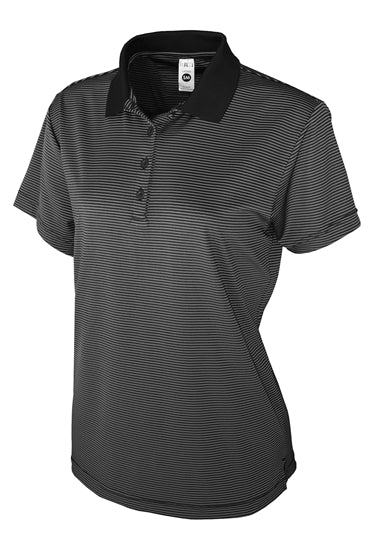 Women's Mini Stripe Polo