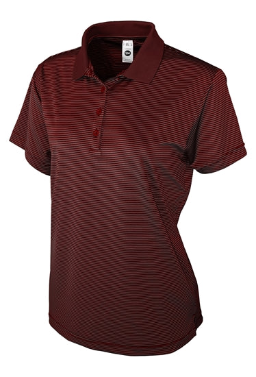 Women's Mini Stripe Polo