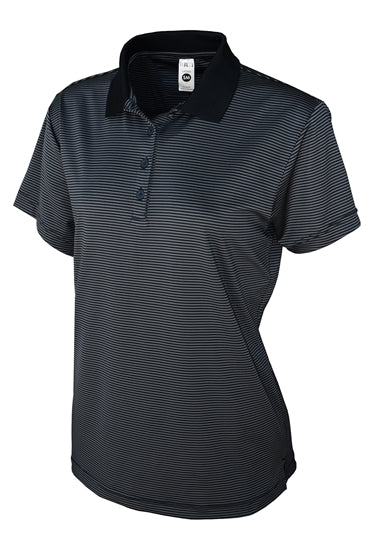 Women's Mini Stripe Polo