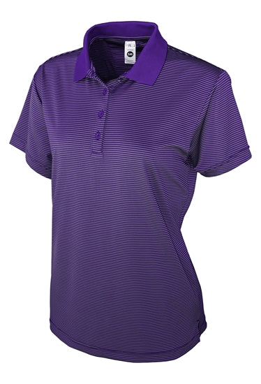 Women's Mini Stripe Polo