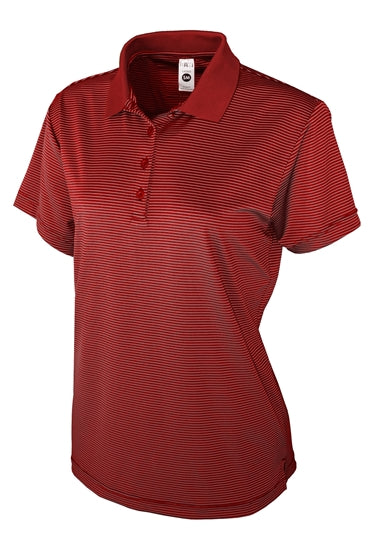 Women's Mini Stripe Polo