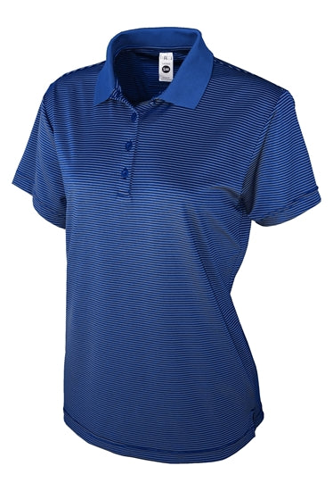 Women's Mini Stripe Polo