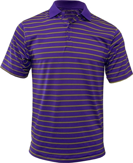 Men's Wide Stripe Polo Shirt