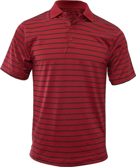 Men's Wide Stripe Polo Shirt