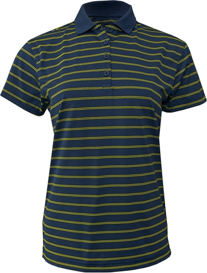 Women's Wide Stripe Polo