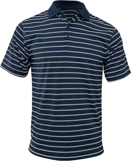 Men's Wide Stripe Polo Shirt